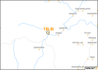 map of Ta Lai