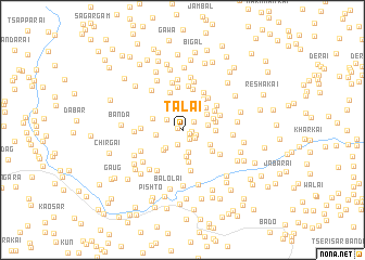 map of Talai