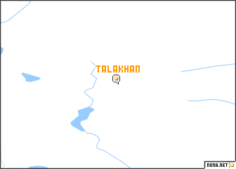 map of Talakhan