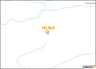 map of Talakh