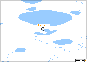 map of Talakh