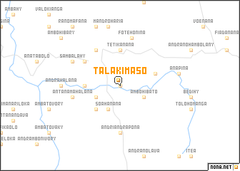 map of Talakimaso