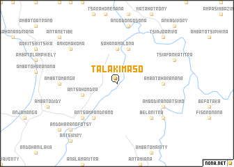 map of Talakimaso