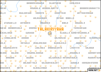 map of Talakiriyawa