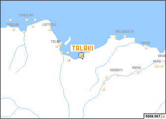 map of Talaki