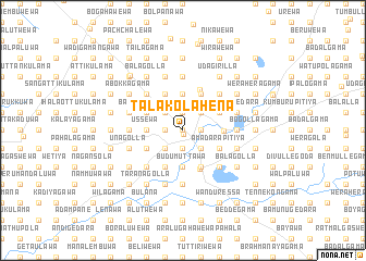 map of Talakolahena