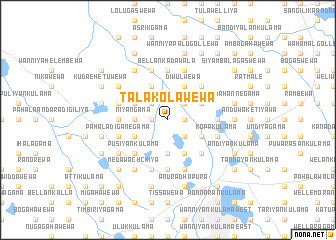 map of Talakolawewa