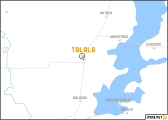 map of Talala