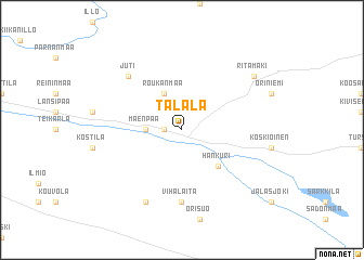 map of Talala