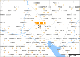 map of Talala