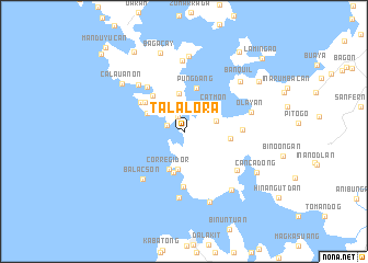 map of Talalora