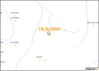 map of Tala-Lumuki