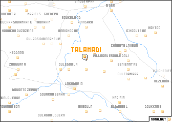 map of Tala Madi