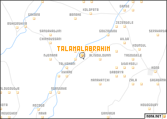 map of Tala Malabrahim