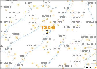 map of Talama