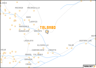 map of Talambo