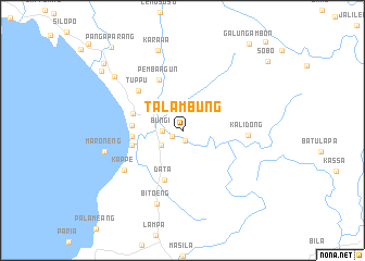 map of Talambung