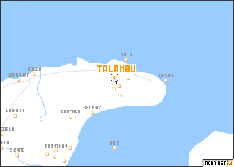 map of Talambū