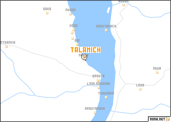 map of Talamich