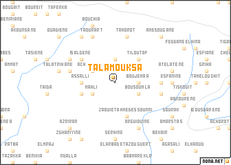 map of Talamouksa