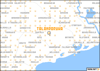 map of Talamporuwa
