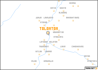 map of Talamtam