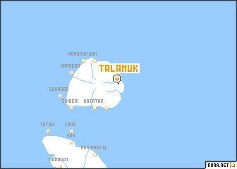 map of Talamuk