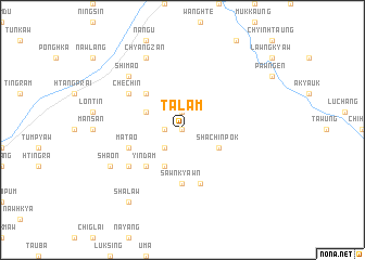 map of Talam