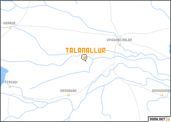 map of Tālanallūr