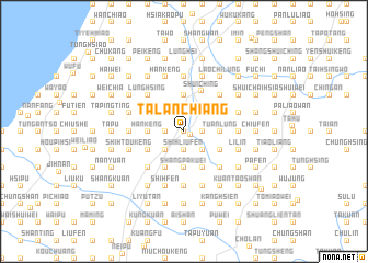 map of Ta-lan-chiang