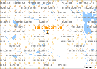 map of Talandapitiya