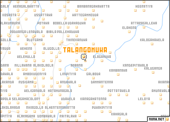 map of Talangomuwa