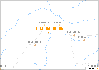 map of Talangpadang