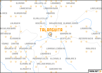 map of Talanguita