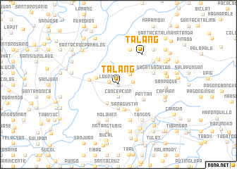 map of Talang