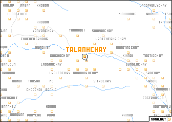 map of Ta Lanh Chay