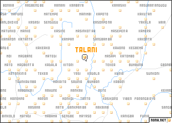 map of Talani