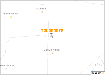 map of Tala Norte