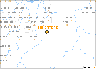 map of Talantang