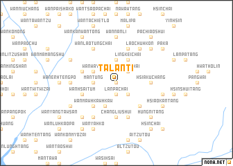 map of Ta-lanti