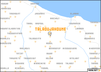 map of Talaoujahoume