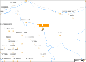 map of Ta Laou