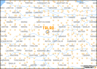 map of Ta-lao