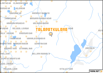 map of Talapatkulama