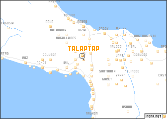 map of Talaptap