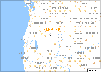 map of Talaptap