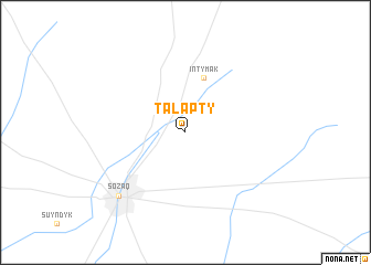 map of Talapty