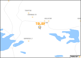 map of Talap