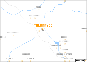 map of Talarayoc