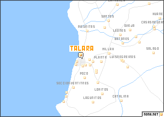 map of Talara